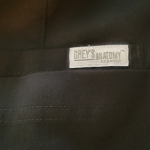 Grey's Anatomy XS Black 4-Pocket Button Up Lab Jacket - Picture 5 of 15
